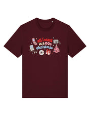 00s Christmas Printed Organic Cotton T-Shirt