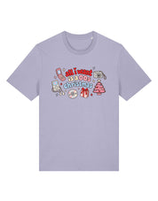 00s Christmas Printed Organic Cotton T-Shirt