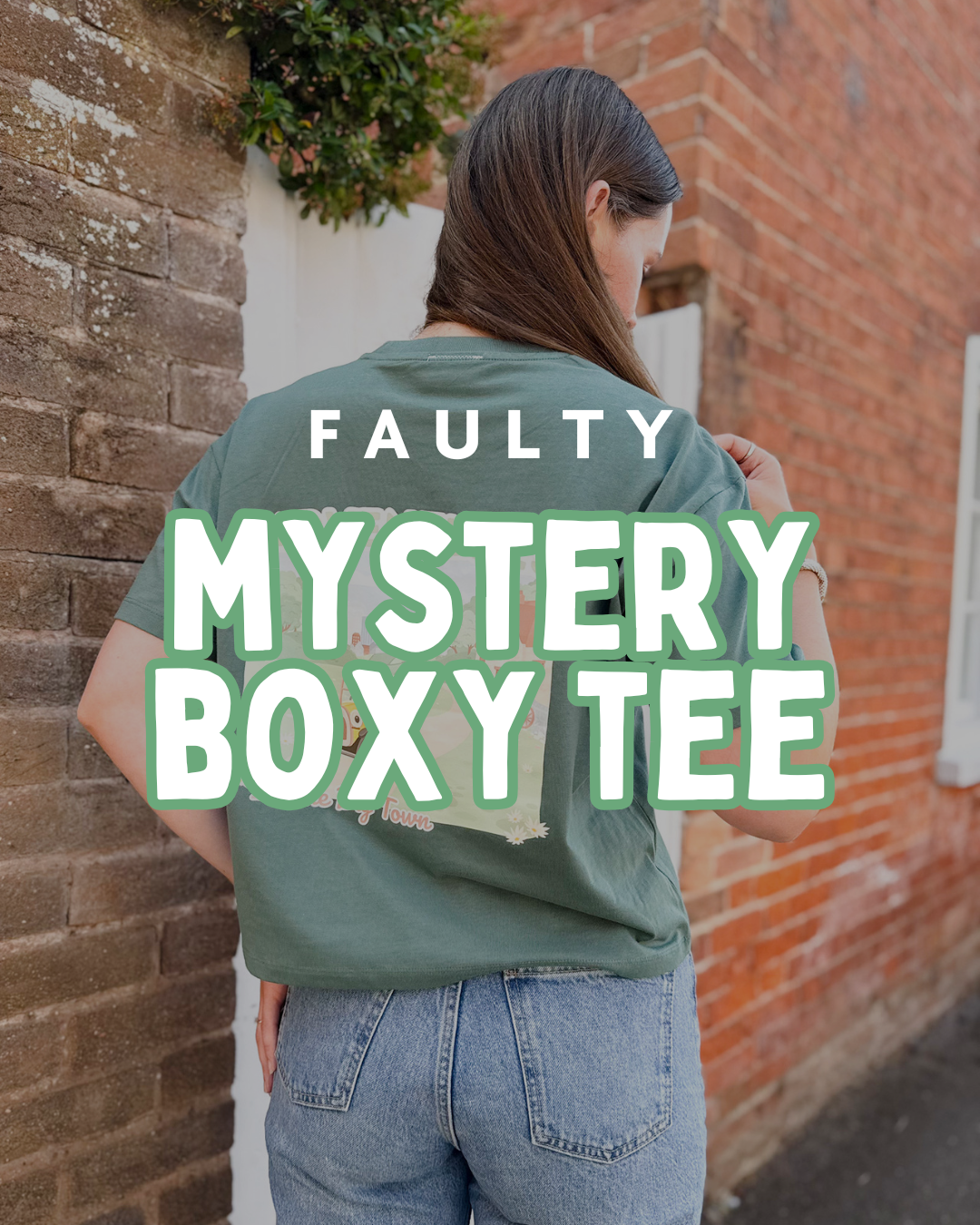 FAULTY Mystery Boxy Organic Cotton Tee