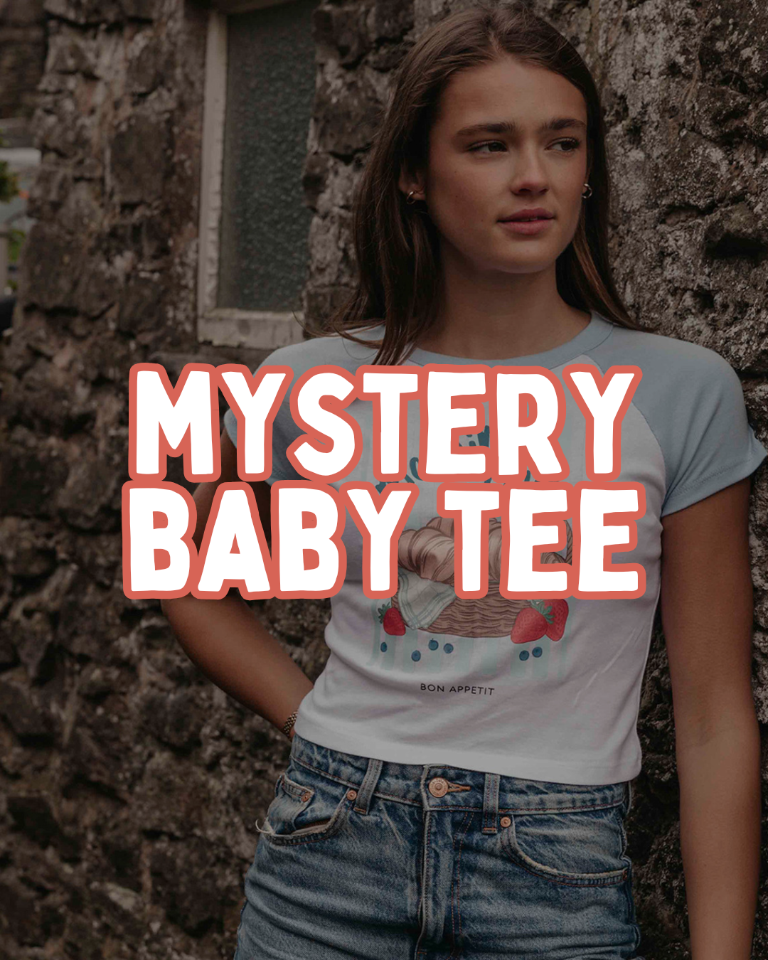 Mystery Micro Rib Baby Tee (Short or Long Sleeved)