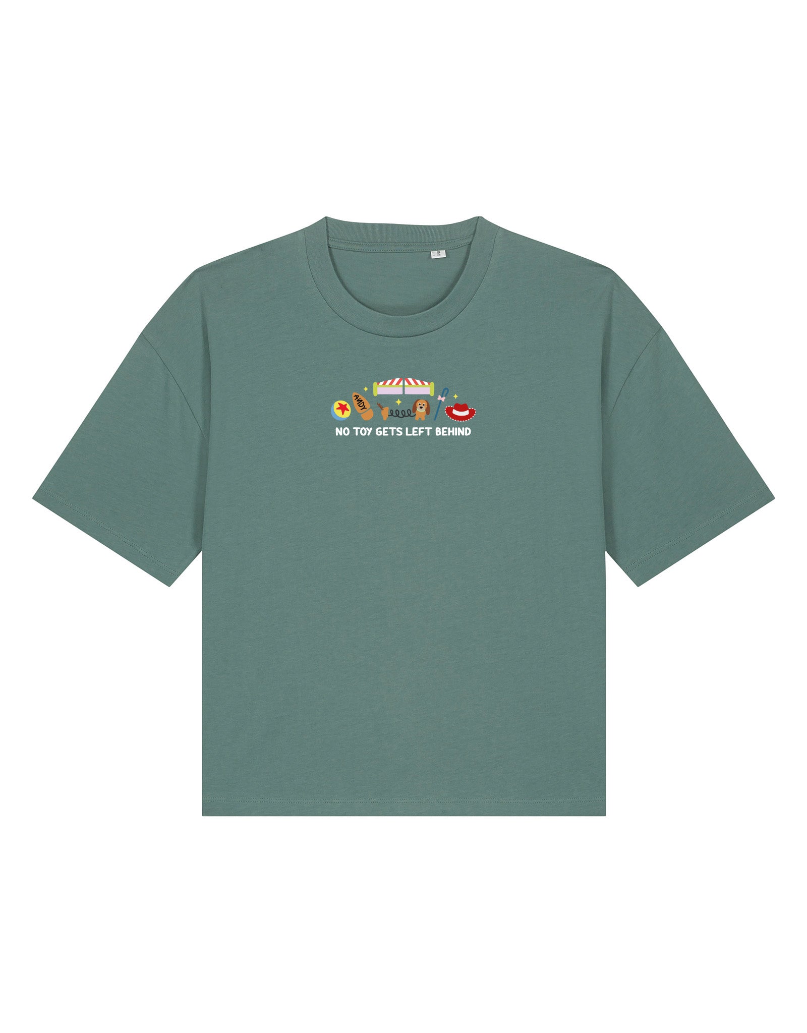 Toys Embroidered Boxy Organic Cotton Tee