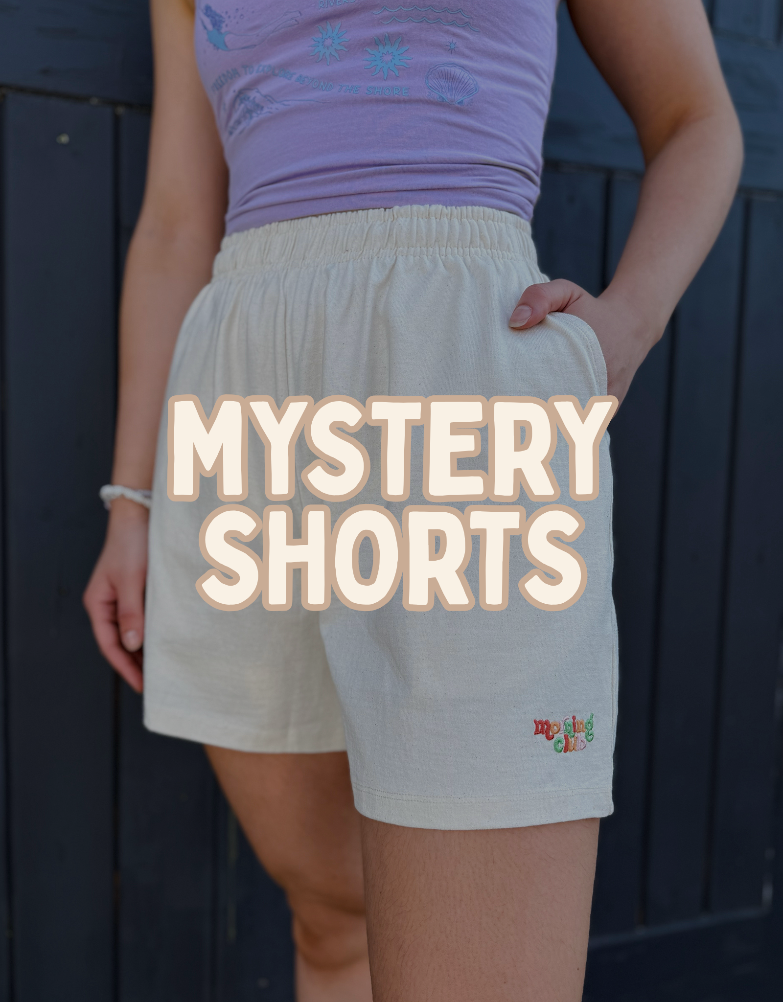 Mystery Mom Organic Cotton Shorts