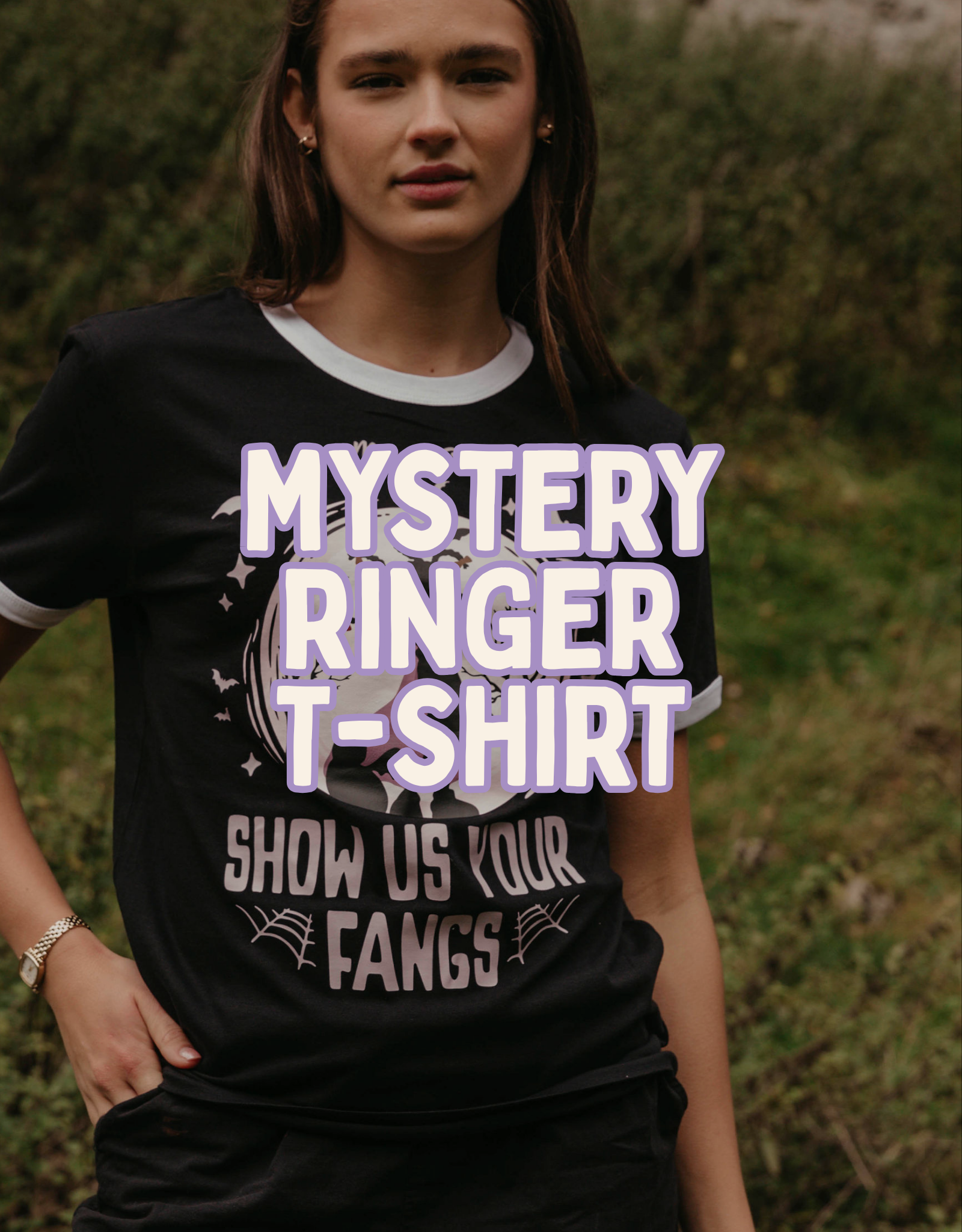Mystery Ringer Organic Cotton T-Shirt