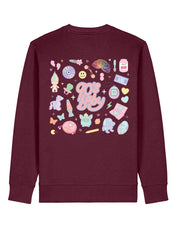 90s Baby Printed Organic Cotton Sweatshirt