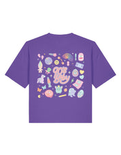 90s Baby Printed Boxy Organic Cotton Tee