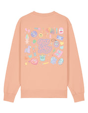 90s Baby Printed Organic Cotton Sweatshirt