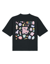 90s Baby Printed Boxy Organic Cotton Tee