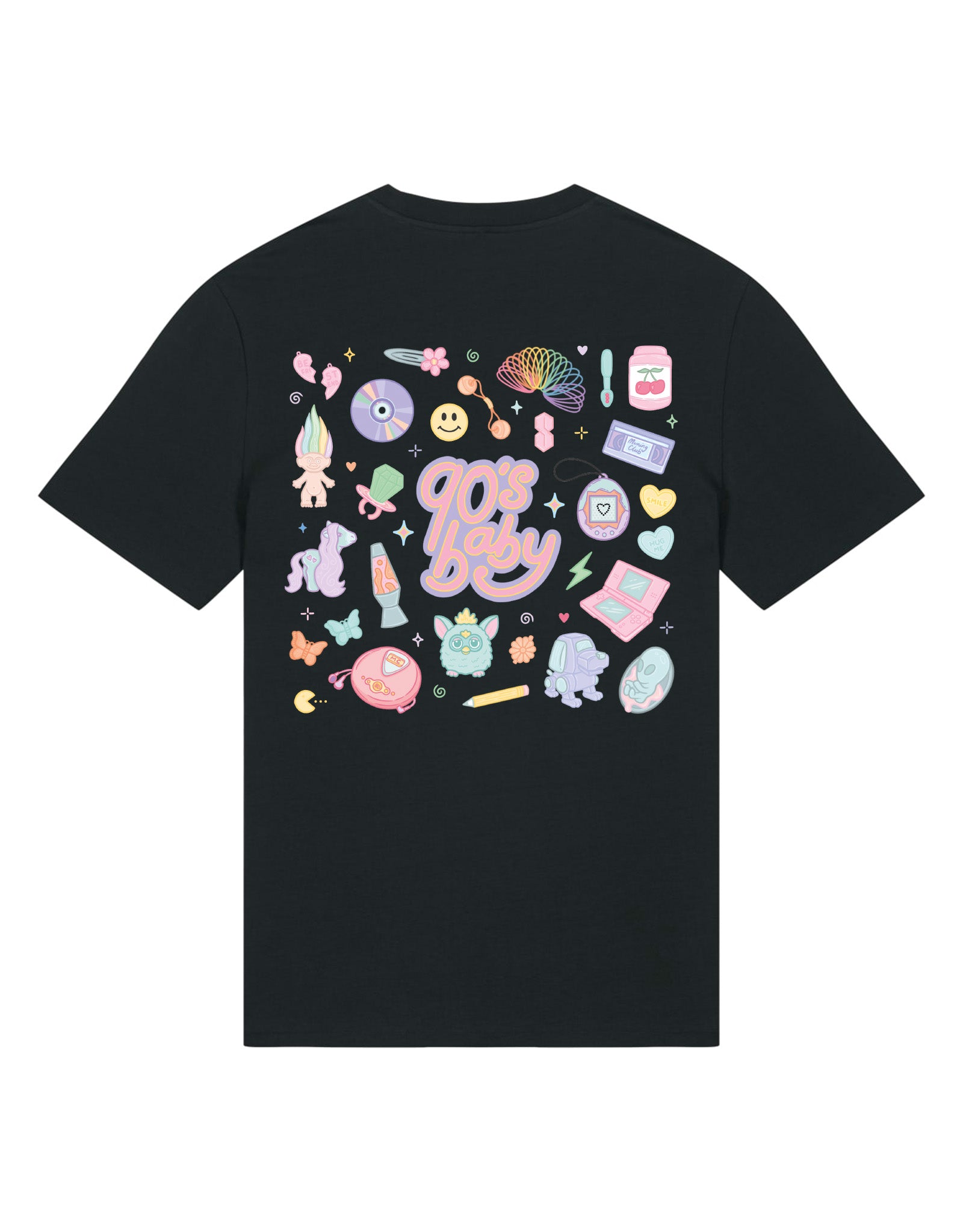 90s Baby Printed Organic Cotton T-Shirt