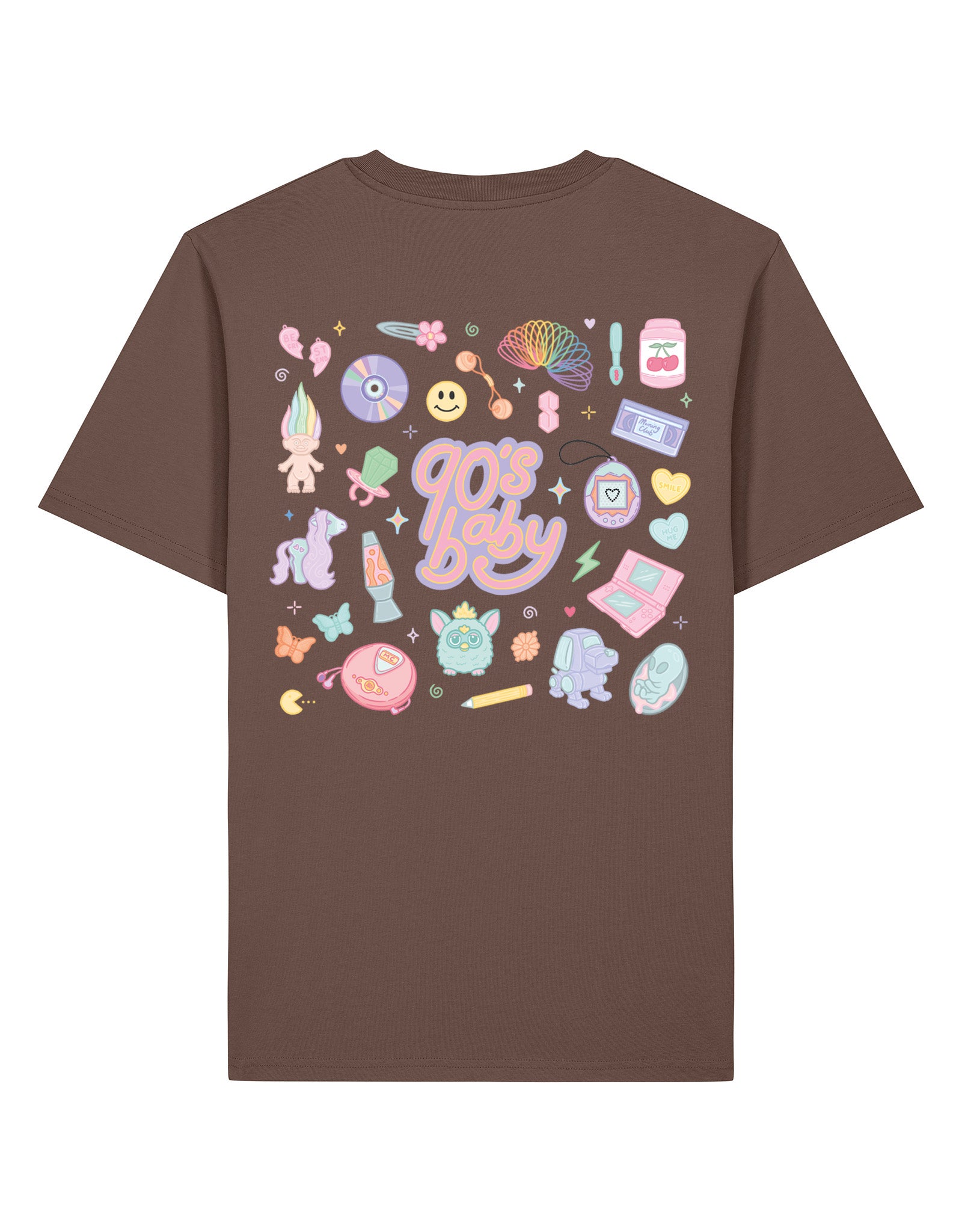 90s Baby Printed Organic Cotton T-Shirt
