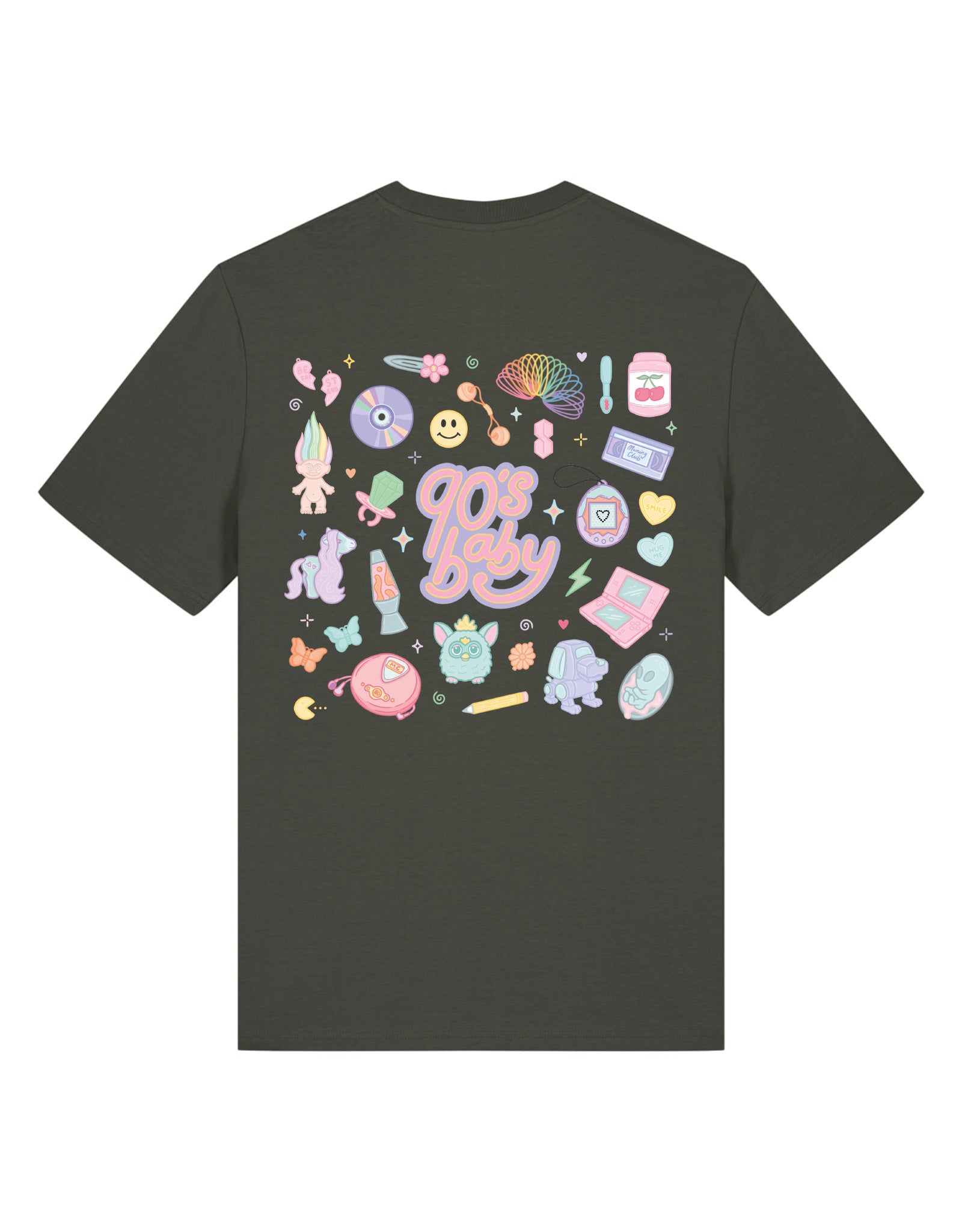 90s Baby Printed Organic Cotton T-Shirt