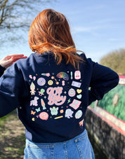 90s Baby Printed Organic Cotton Sweatshirt