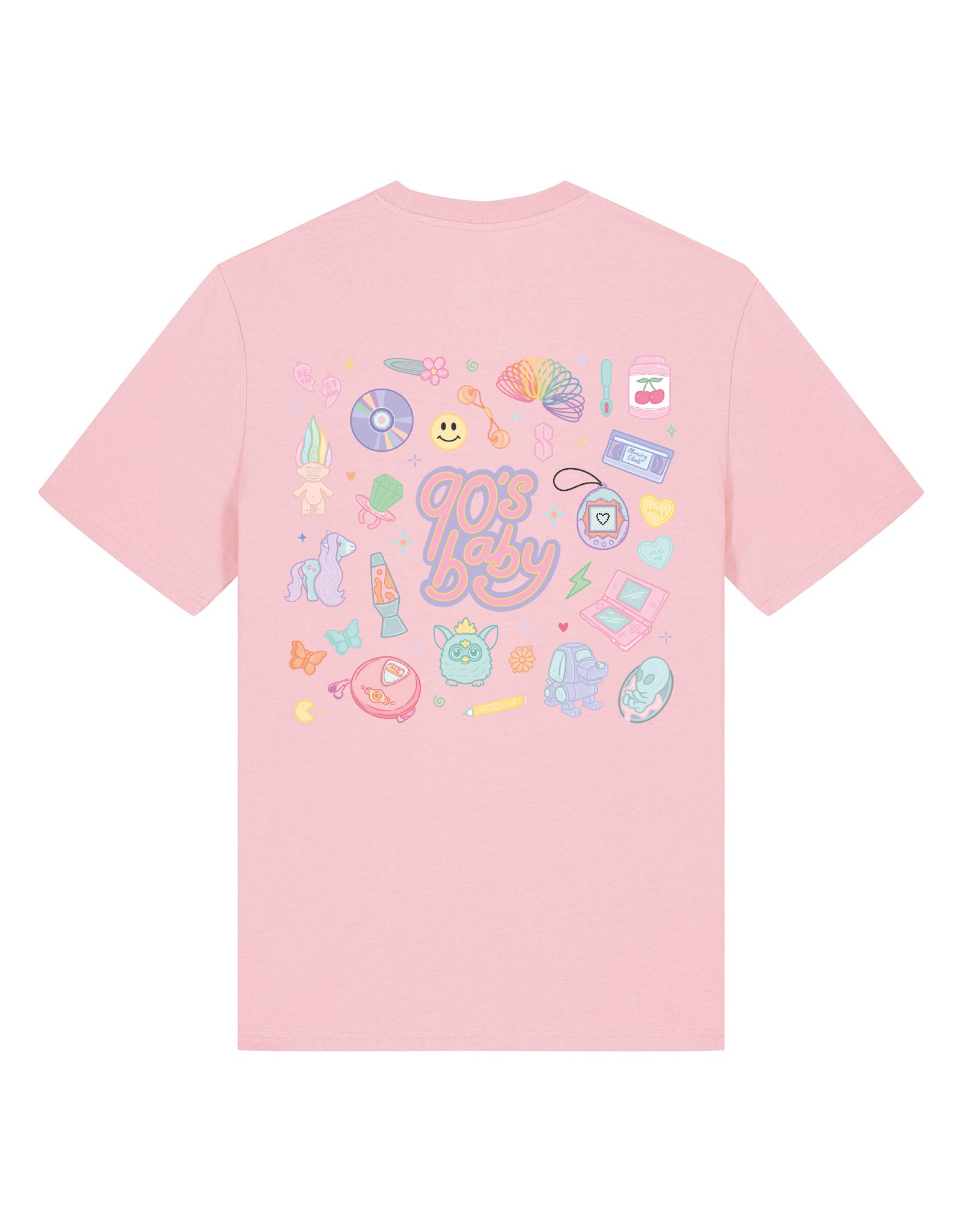 90s Baby Printed Organic Cotton T-Shirt