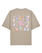 90s Baby Printed Oversized Organic Cotton Tee