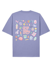 90s Baby Printed Oversized Organic Cotton Tee