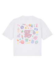 90s Baby Printed Boxy Organic Cotton Tee