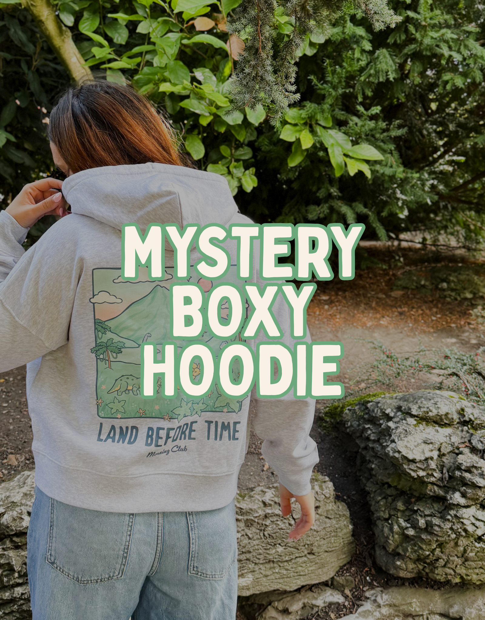 Mystery Boxy Organic Cotton Hoodie