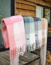 Essential Embroidered Recycled Polyester Scarf