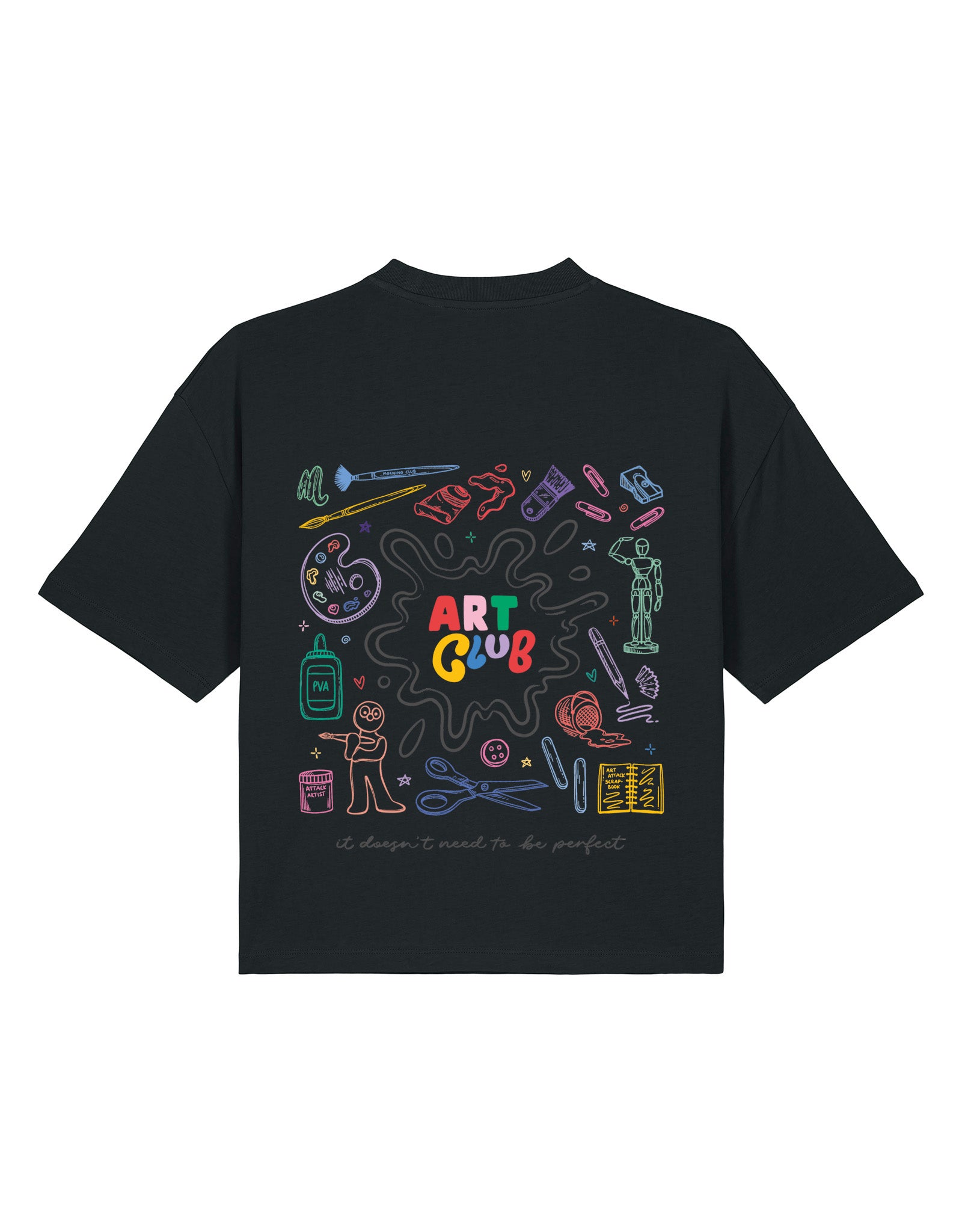 Art Club Boxy Organic Cotton Tee