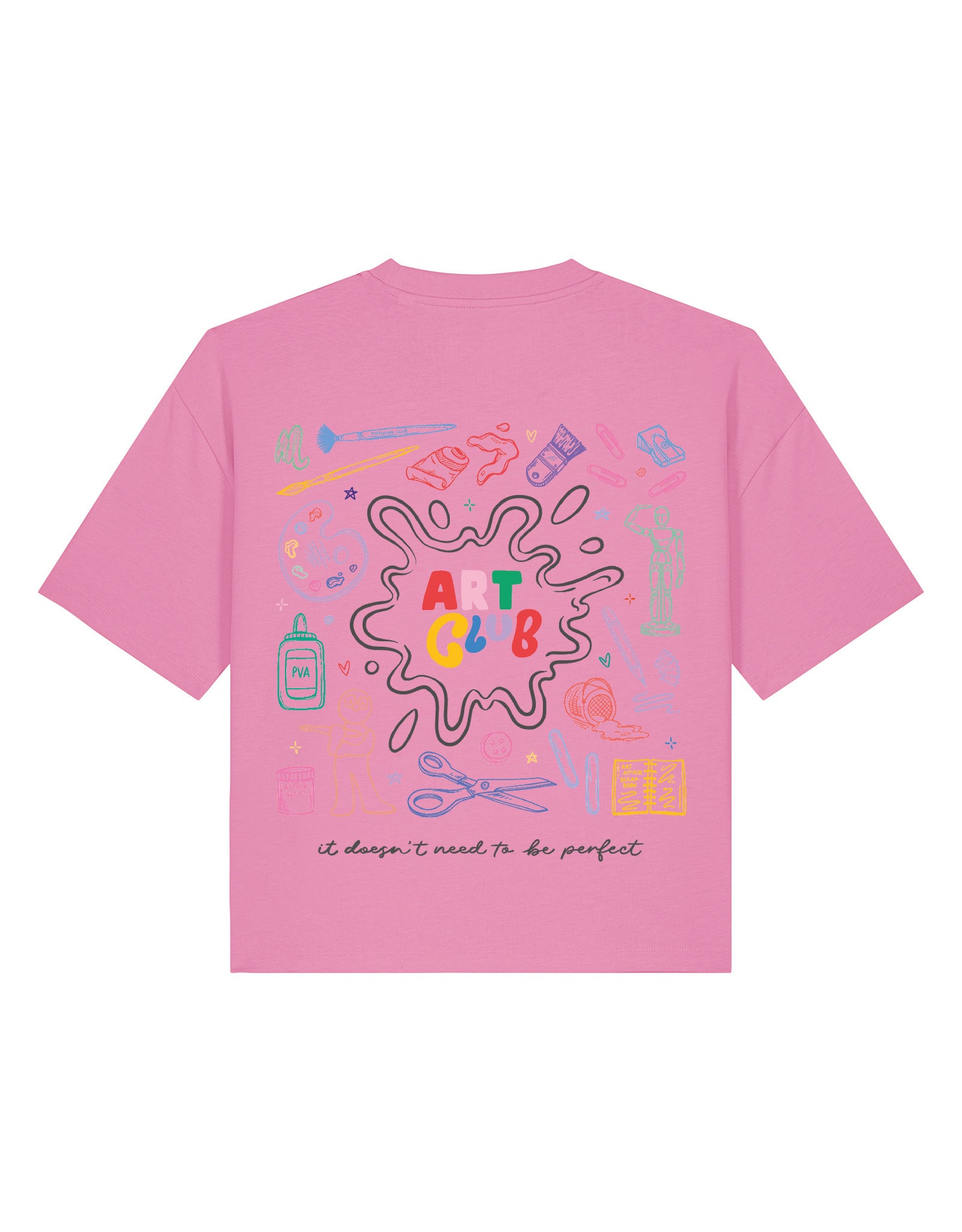 Art Club Boxy Organic Cotton Tee