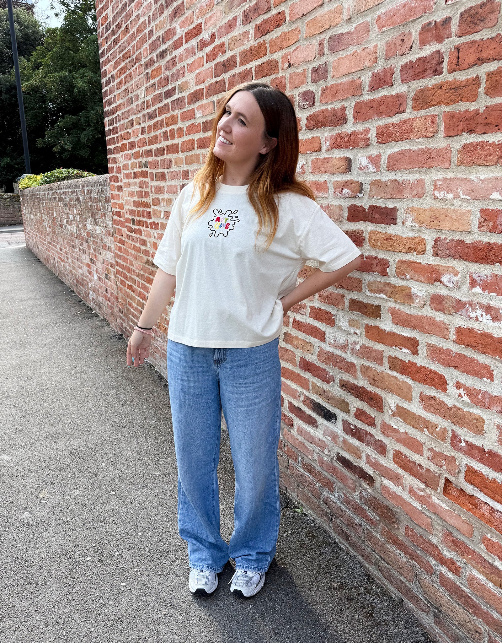 Art Club Boxy Organic Cotton Tee