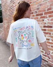 Art Club Boxy Organic Cotton Tee