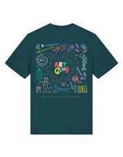 Art Club Printed Organic Cotton T-Shirt