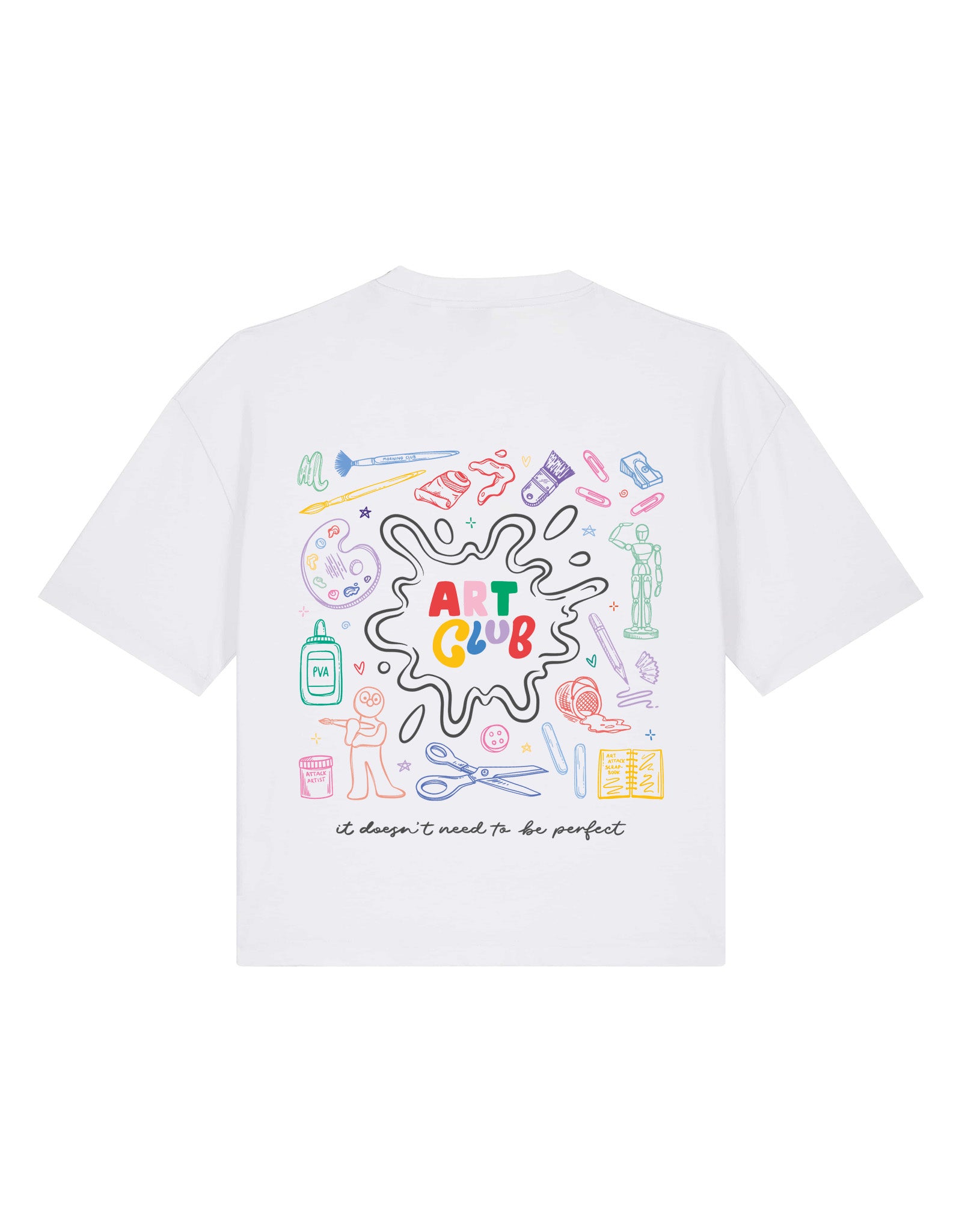 Art Club Boxy Organic Cotton Tee