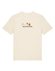 Beauty & Beast Embroidered Organic Cotton T-Shirt