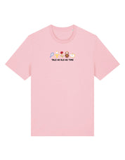 Beauty & Beast Embroidered Organic Cotton T-Shirt