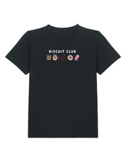 Biscuit Club Embroidered Organic Cotton Childrens T-Shirt