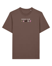Biscuit Club Embroidered Organic Cotton T-Shirt