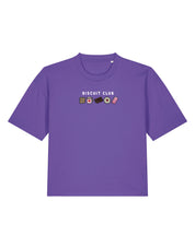 Biscuit Club Embroidered Boxy Organic Cotton Tee
