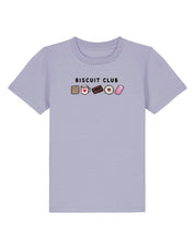 Biscuit Club Embroidered Organic Cotton Childrens T-Shirt