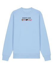 Biscuit Club Embroidered Organic Cotton Sweatshirt