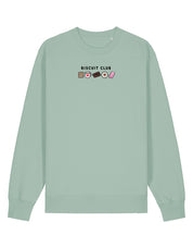 Biscuit Club Embroidered Organic Cotton Sweatshirt