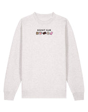 Biscuit Club Embroidered Organic Cotton Sweatshirt