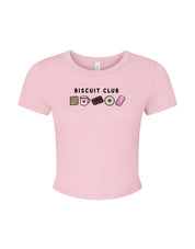 Biscuit Club Embroidered Micro Rib Baby Tee