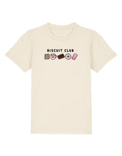 Biscuit Club Embroidered Organic Cotton Childrens T-Shirt