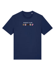 Biscuit Club Embroidered Organic Cotton T-Shirt