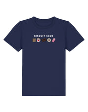 Biscuit Club Embroidered Organic Cotton Childrens T-Shirt
