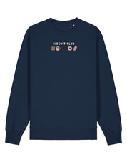 Biscuit Club Embroidered Organic Cotton Sweatshirt