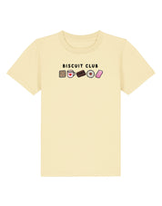 Biscuit Club Embroidered Organic Cotton Childrens T-Shirt
