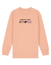 Biscuit Club Embroidered Organic Cotton Childrens Sweatshirt