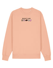 Biscuit Club Embroidered Organic Cotton Sweatshirt