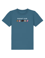 Biscuit Club Embroidered Organic Cotton Childrens T-Shirt