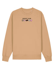 Biscuit Club Embroidered Organic Cotton Sweatshirt