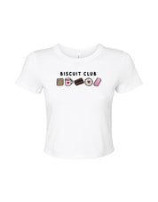 Biscuit Club Embroidered Micro Rib Baby Tee