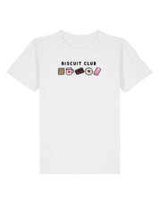 Biscuit Club Embroidered Organic Cotton Childrens T-Shirt
