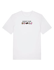 Biscuit Club Embroidered Organic Cotton T-Shirt