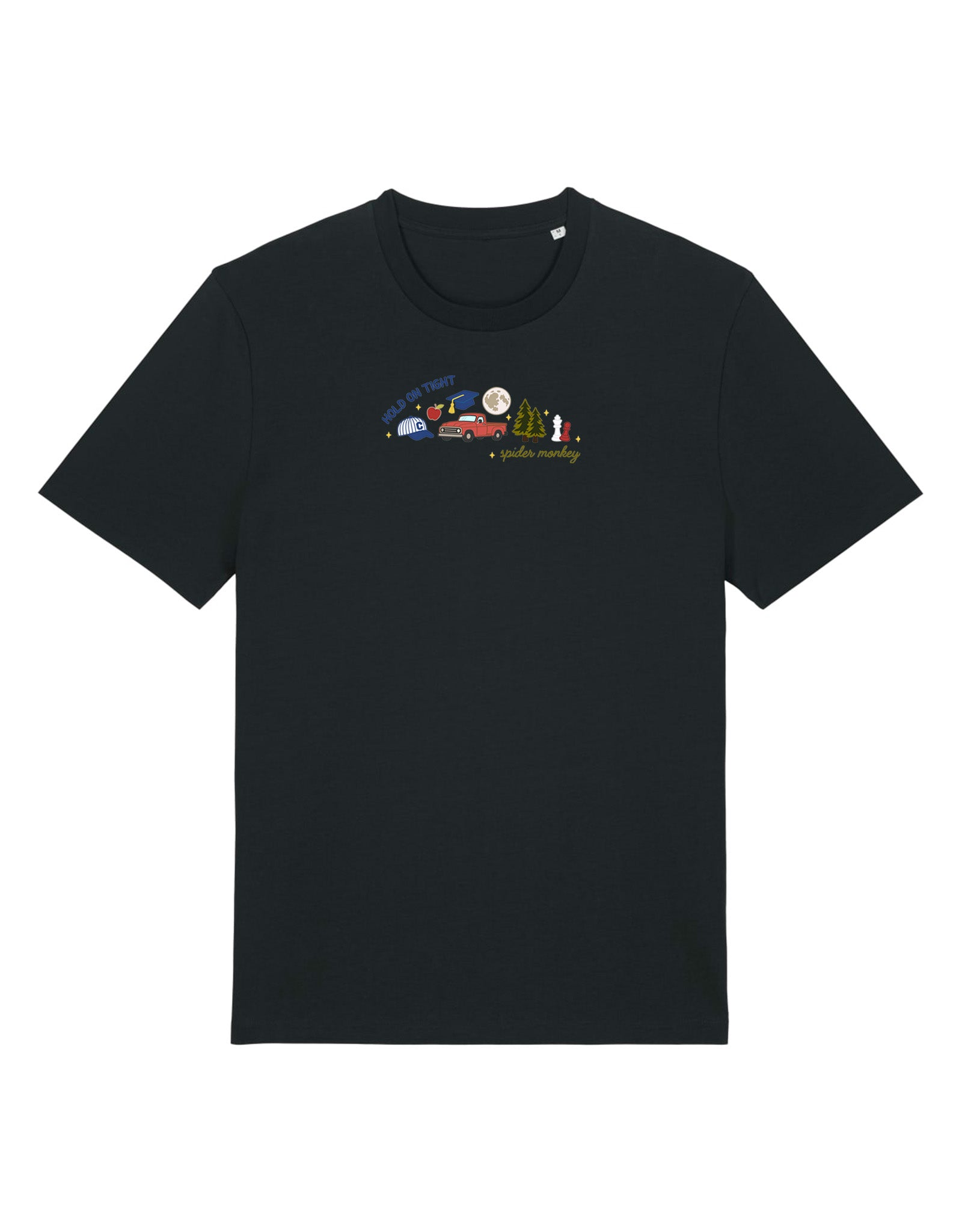 Forks Embroidered Organic Cotton T-Shirt